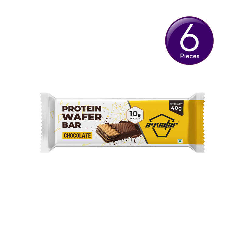 Avvatar Protein Wafer Bar | 10G Protein | Chocolate Flavour Combo