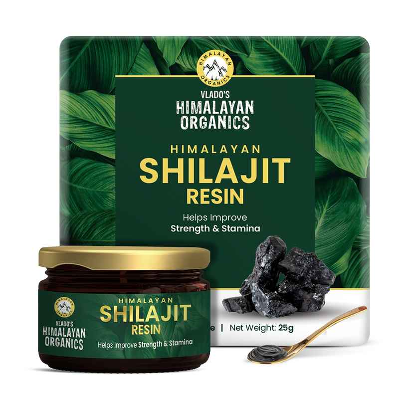 Vlado's Himalayan Organics Pure Shilajit Resin to Boost Performance