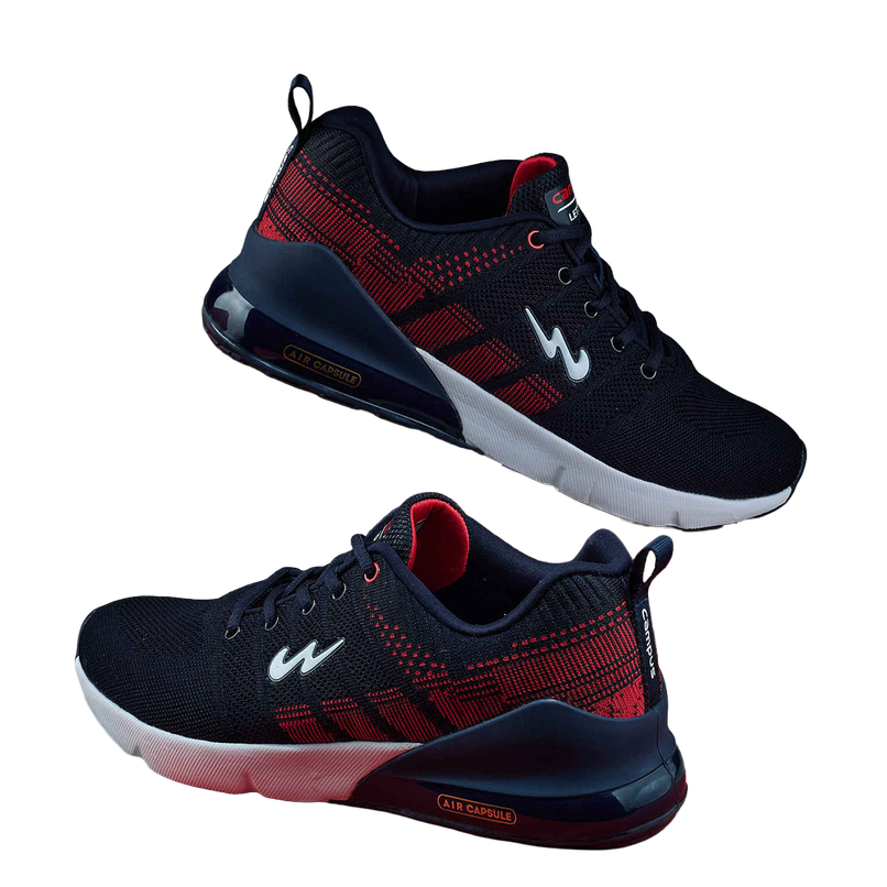 Campus Syrus Blue Red Men's Running Shoes - UK 10