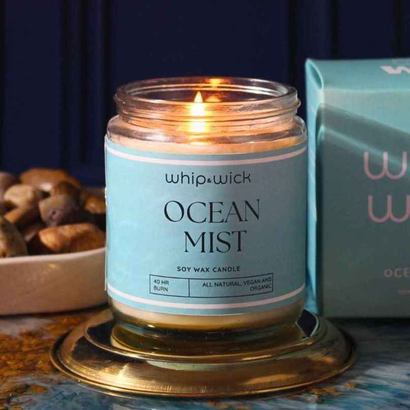 Whipand Wick Ocean Mist Scented Candle Whipand Wick Ocean Mist Scented Candle