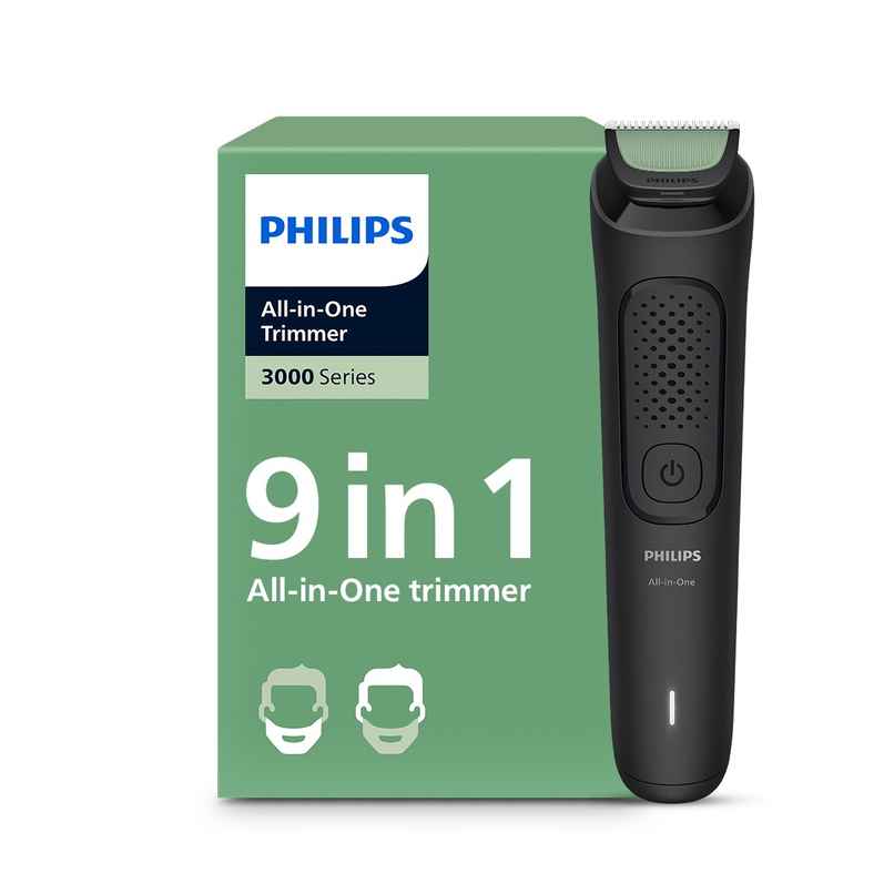 Philips MG3927 15 AllinOne 9in1 Mens Grooming Trimmer with SelfSharpening Steel Blades Philips MG3927 15 AllinOne 9in1 Mens Grooming Trimmer with SelfSharpening Steel Blades