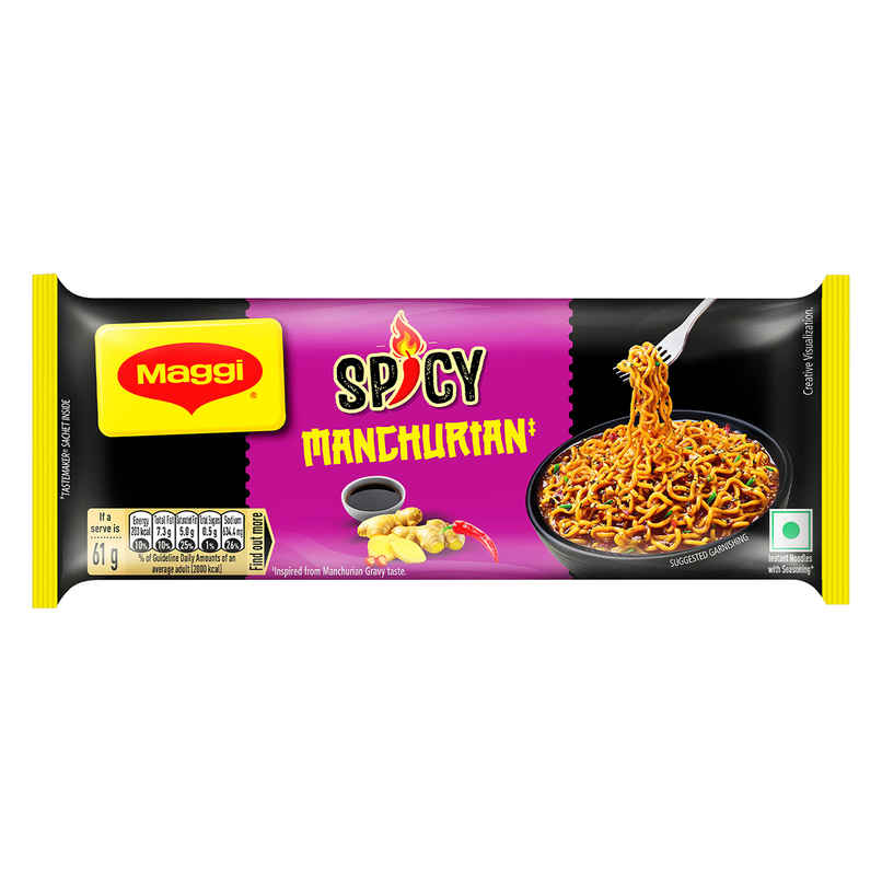 MAGGI Spicy Manchurian Noodles, Easy-to-Cook Snack MAGGI Spicy Manchurian Noodles, Easy-to-Cook Snack