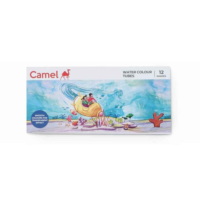 Camel Student Water Colours Assorted Pack Of 5Ml Tubes | 12 Shades