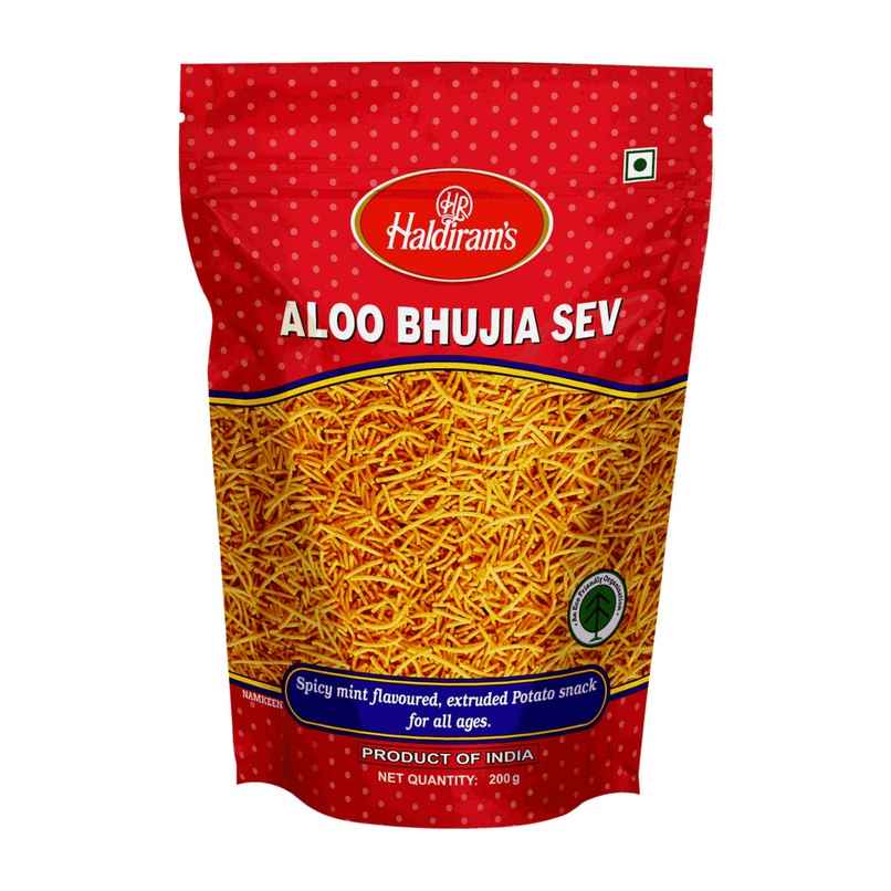Haldiram's Aloo Bhujia Sev | Crunchy Savory Snack Haldiram's Aloo Bhujia Sev | Crunchy Savory Snack