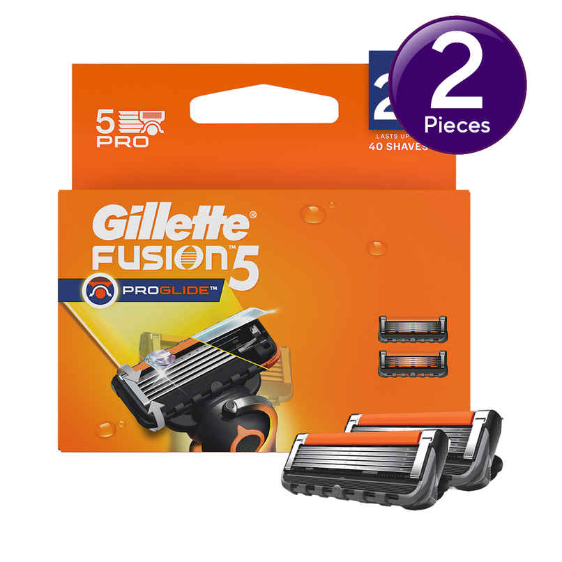 Gillette Fusion Proglide Flexball Manual Shaving Razor Blades Cartridge Combo