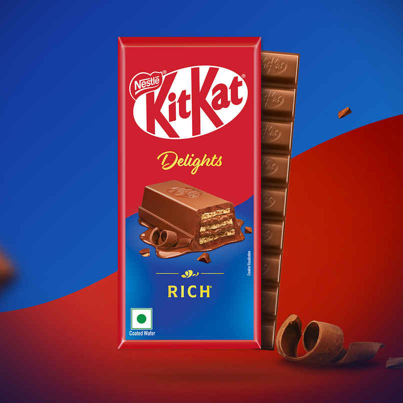 Nestle KitKat Delights Rich Choco Coated Wafer Chocolate Bar Nestle KitKat Delights Rich Choco Coated Wafer Chocolate Bar