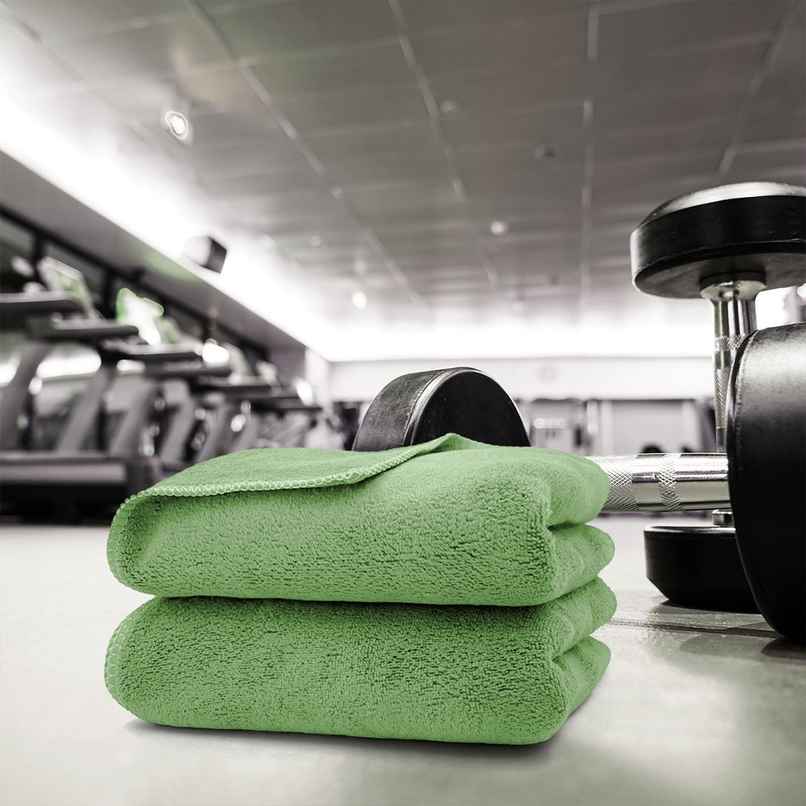 Sassoon Microfiber Gym-Sports Towel | Green | 40 x 60 cm Sassoon Microfiber Gym-Sports Towel | Green | 40 x 60 cm