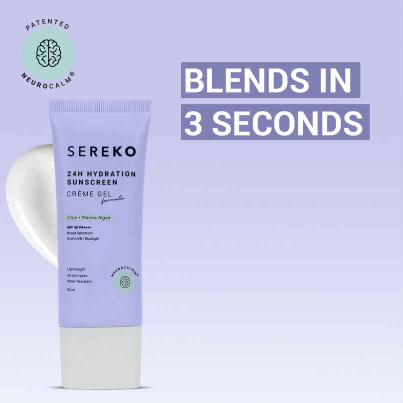 SEREKO Hydration Sunscreen with CICA SPF 50 PA++++ | Water Light for Oily Skin, No White Cast SEREKO Hydration Sunscreen with CICA SPF 50 PA++++ | Water Light for Oily Skin, No White Cast