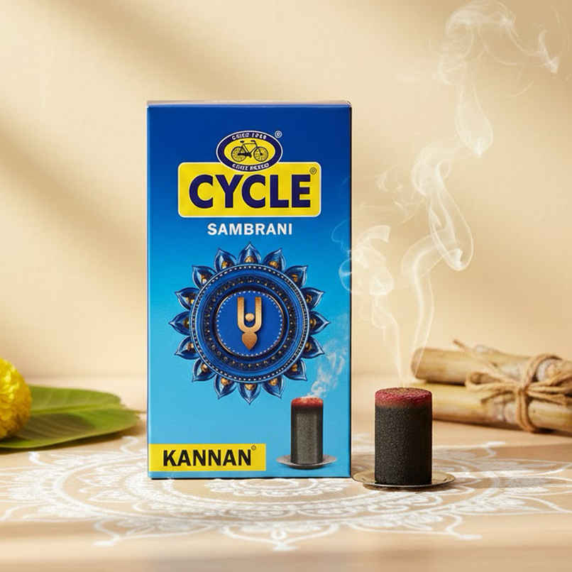 Pure Stem Sambrani | Kannan | Pack of 14 | Cycle