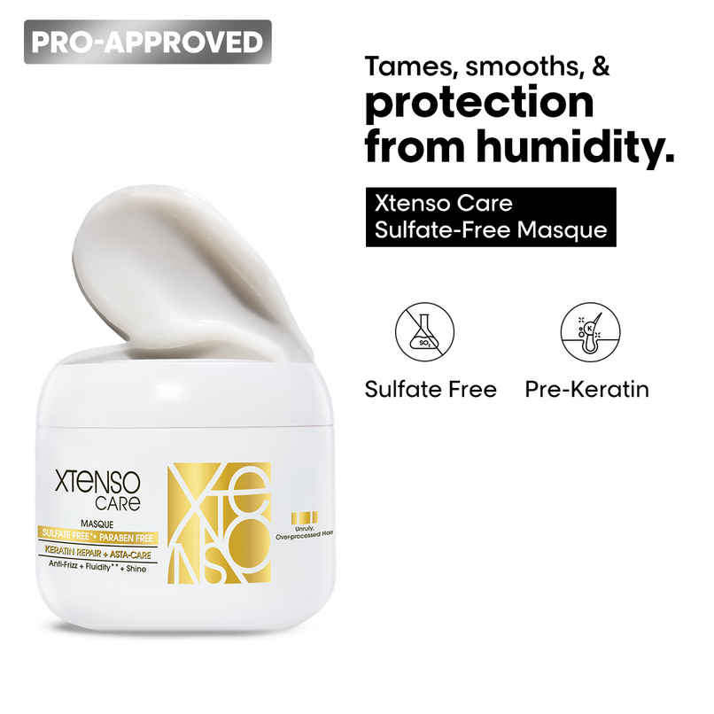 L'Oreal Professionnel Xtenso Care Sulfate-Free Masque For Frizz-Free, Shiny & Manageable Hair