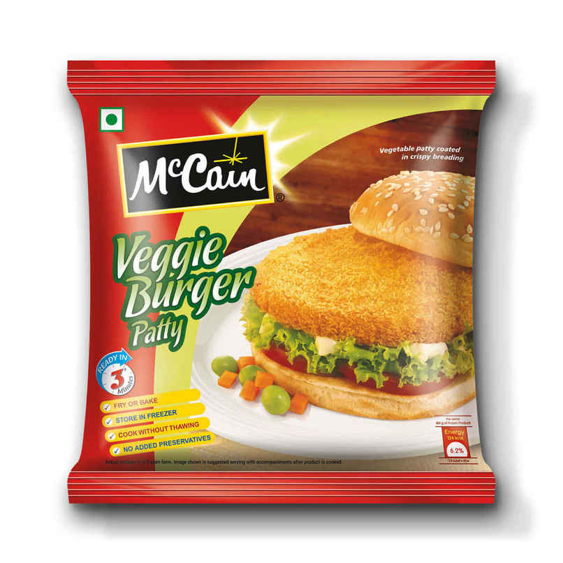 McCain Veggie Burger Patty Combo