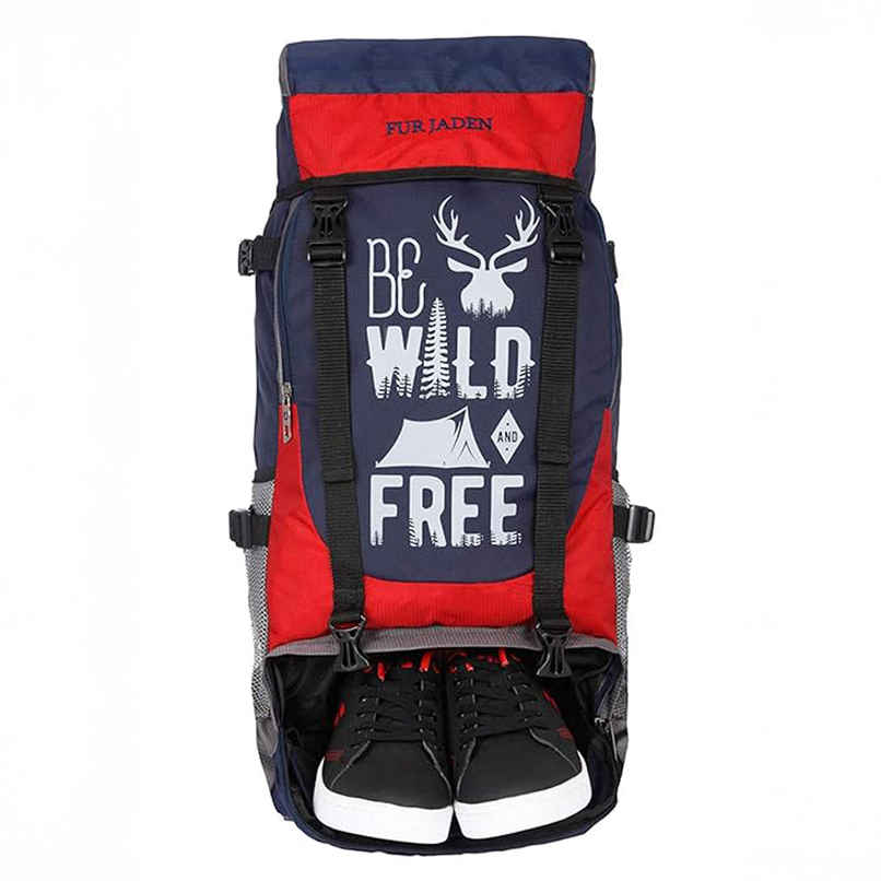 Fur Jaden 53 L Rucksack Travel Backpack Bag for Trekking, Hiking with Shoe Compartment
