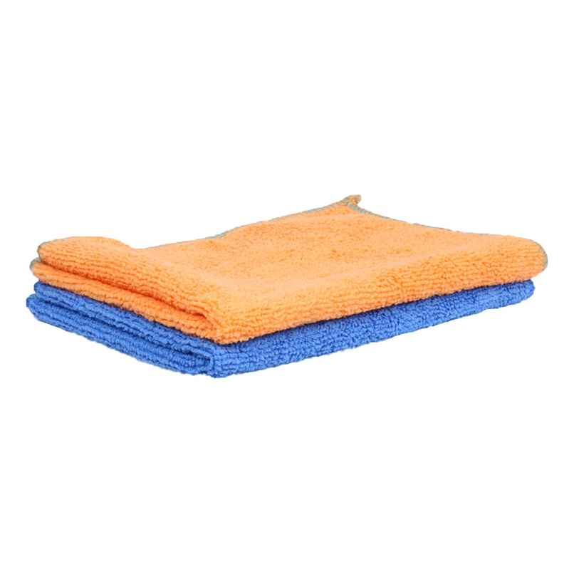 Sheen Microfiber Car Cleaning Cloth | Set Of 2 | 300 GSM - Assorted