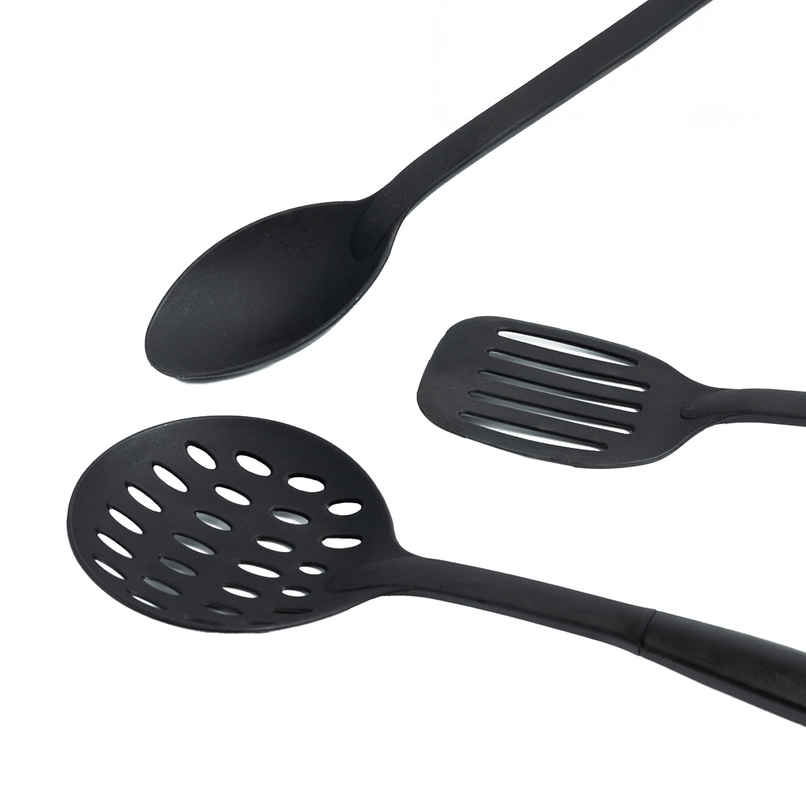 BAY6 Nylon Kitchen Tool Set - Black (3pc) BAY6 Nylon Kitchen Tool Set - Black (3pc)