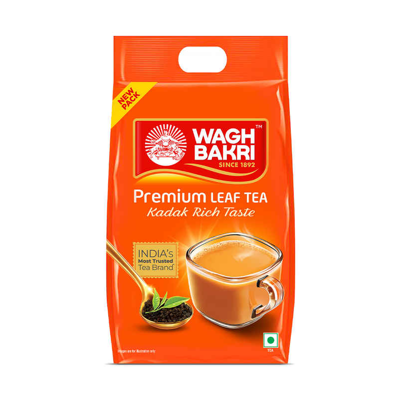 Wagh Bakri Premium Leaf Tea | Kadak Rich Taste Wagh Bakri Premium Leaf Tea | Kadak Rich Taste