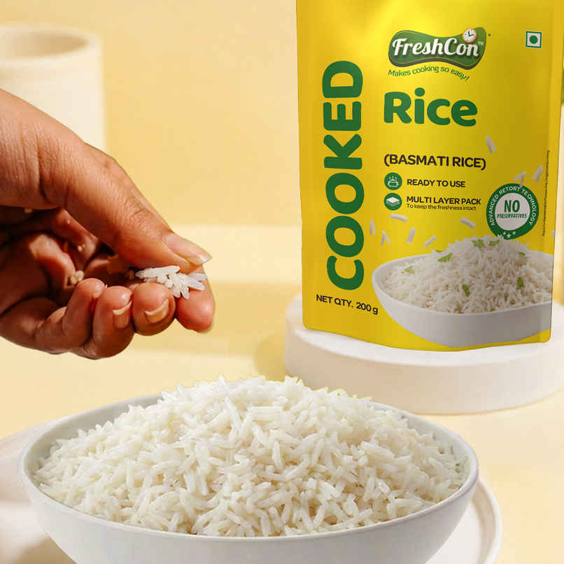 Freshcon Cooked Basmati Rice Freshcon Cooked Basmati Rice