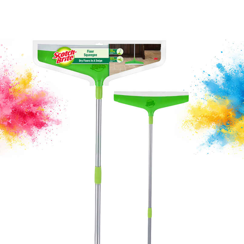 Scotch-Brite Telescopic Floor Squeegee Wiper