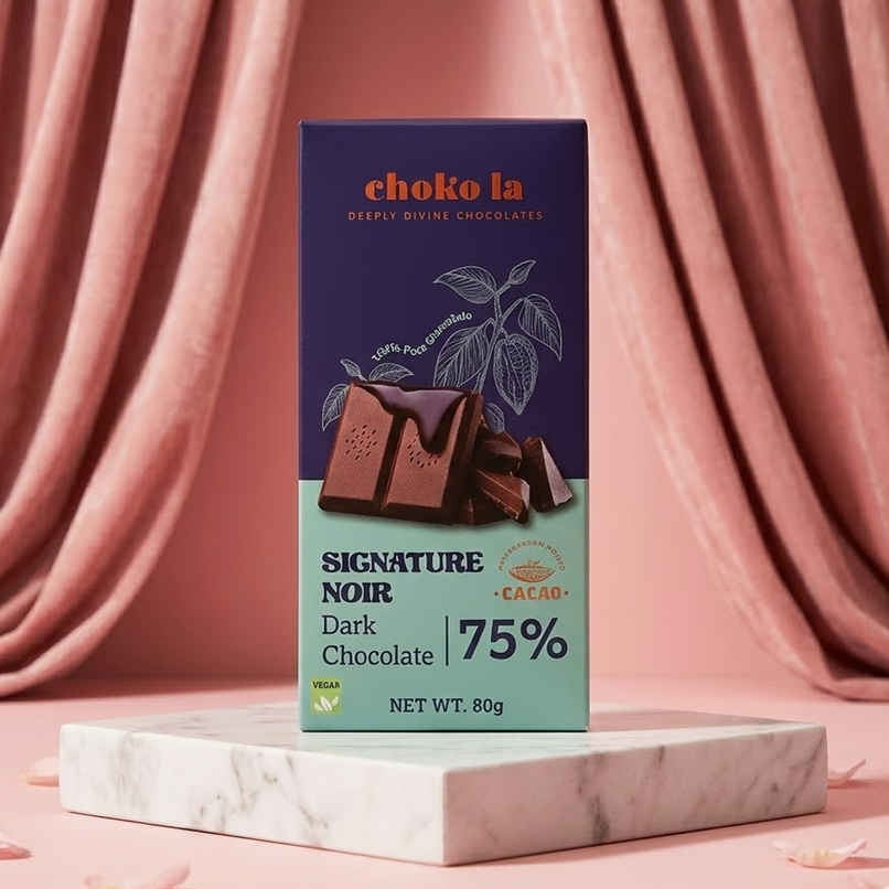 Chokola 75% Signature Noir Dark Chocolate Chokola 75% Signature Noir Dark Chocolate