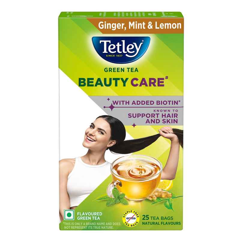 Tetley Beauty Care Ginger - Mint | Lemon Green Tea