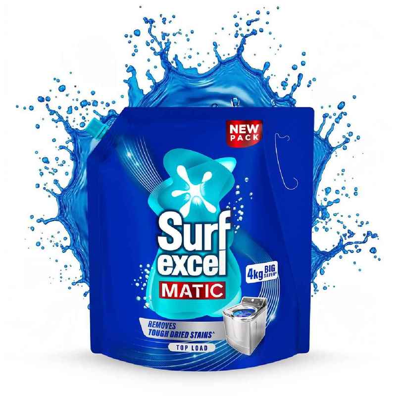 Surf Excel Matic Liquid Detergent  for Front Load | Removes tough Stains in 1st wash