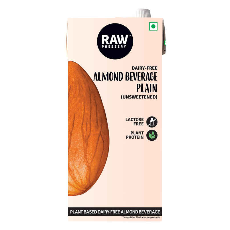 RAW Pressary Almond Bevarage Plain (Unsweetened) Lactose Free Vegan Drink RAW Pressary Almond Bevarage Plain (Unsweetened) Lactose Free Vegan Drink