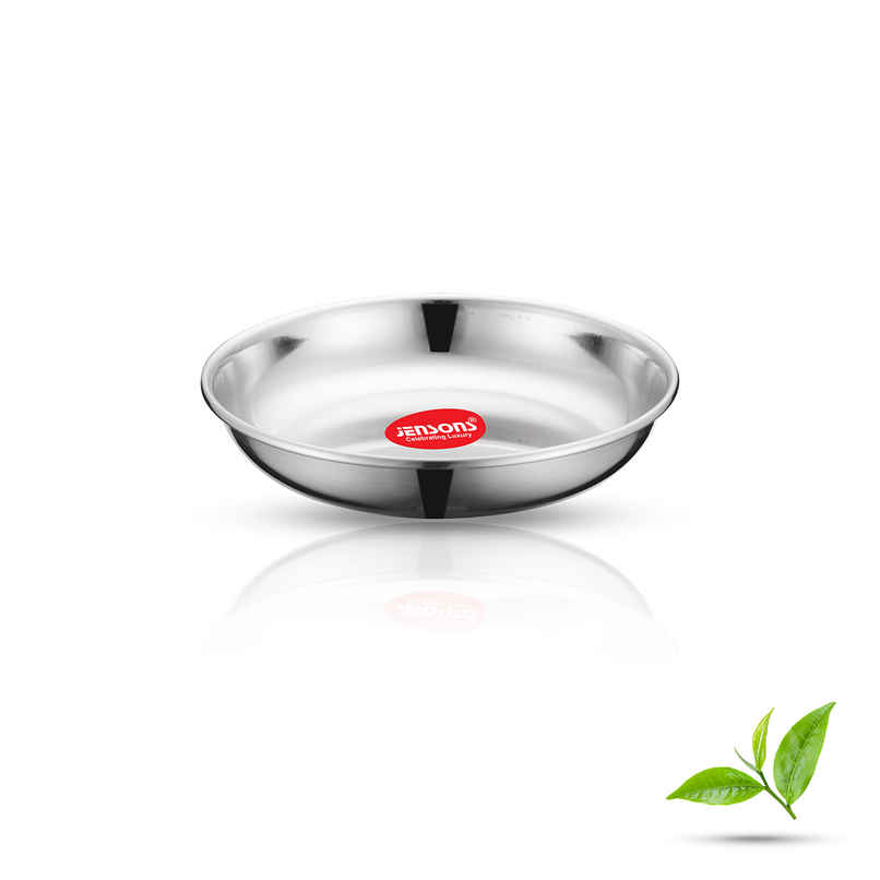 Jensons Stainless Steel Halwa Plate 5.5 Inch Jensons Stainless Steel Halwa Plate 5.5 Inch