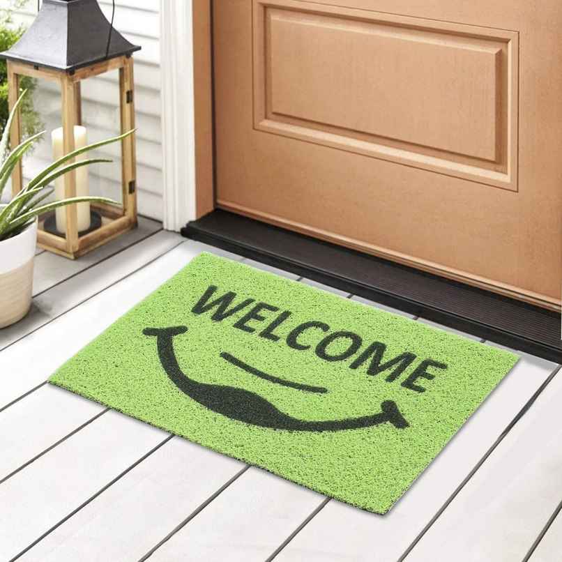 Status Pvc Mat 38 Cm x 58 Cm - Welcome | Assorted