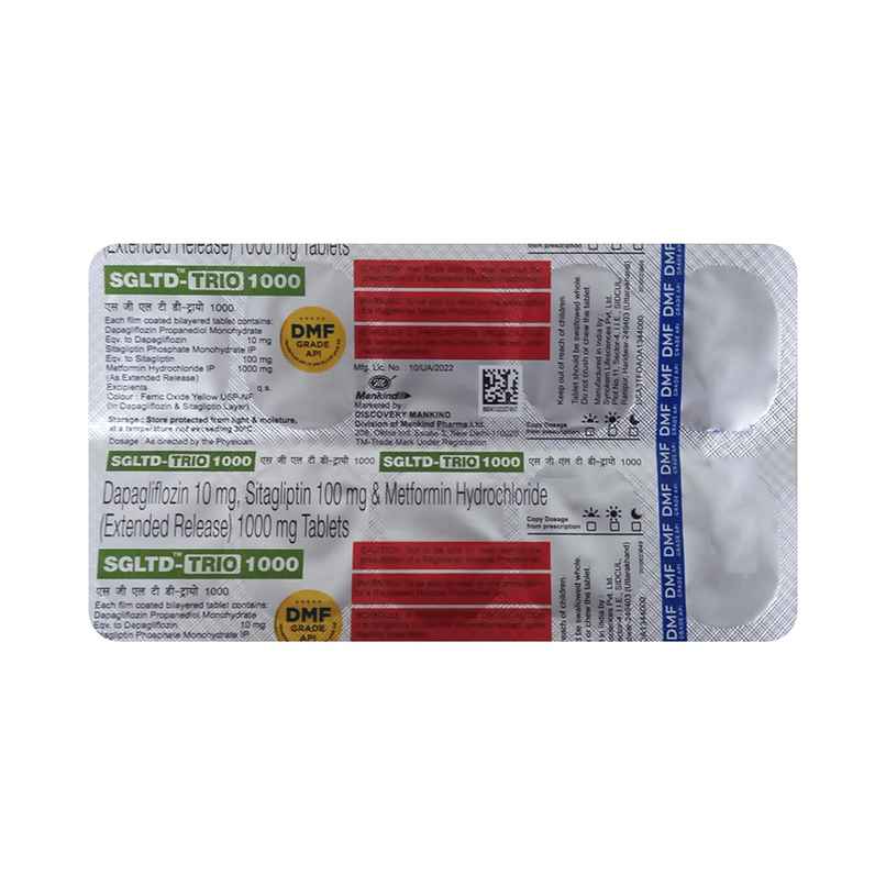 Sgltd-Trio 1000 Tablet ER Sgltd-Trio 1000 Tablet ER
