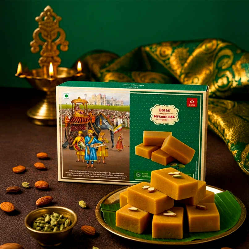 Bolas Mysore Pak | Sweet & Delicious