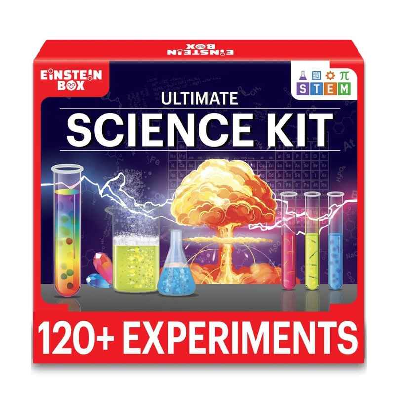 Einstein Box Ultimate Science Kit For Boys And Girls Ages 6-8-12-14 Years Einstein Box Ultimate Science Kit For Boys And Girls Ages 6-8-12-14 Years