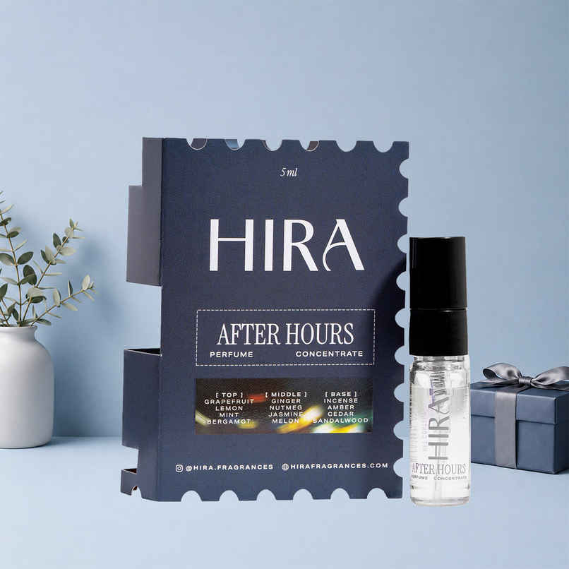 HIRA After Hours Eau De Parfum Mini for Men with Fresh & Woody Notes HIRA After Hours Eau De Parfum Mini for Men with Fresh & Woody Notes