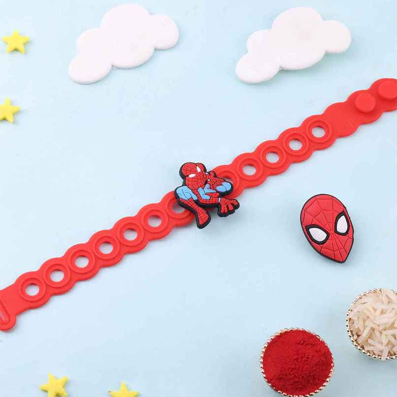 Kids Rakhi | Spider-Man Crocs Charm | Pack of 1 | Floweraura Kids Rakhi | Spider-Man Crocs Charm | Pack of 1 | Floweraura
