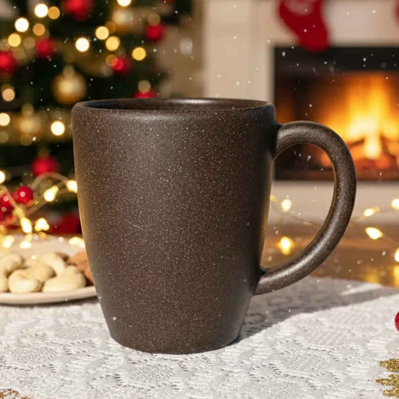 Eha Earth Friendly Classic Coffee Mug | 300 ml | Made with Coffee Husk Biocomposite