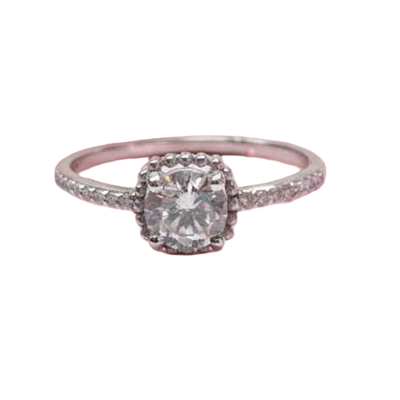 GIVA Silver Classic Ring