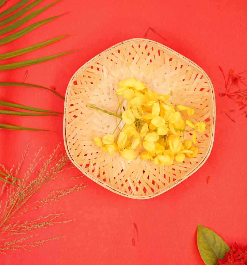 Bamboo Daura (Tokri) for Chhath Puja