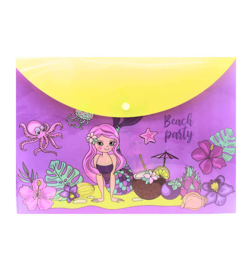 Button Folder - Assorted Color & Design Button Folder - Assorted Color & Design