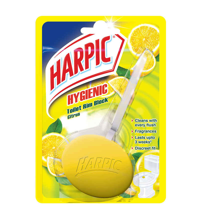 Harpic Citrus Toilet Rim Blocks