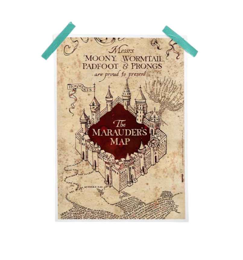House Of Festivals Harry Potter: The Marauder's Map - Harry Potter Official Poster