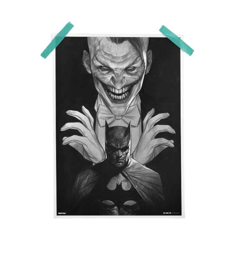 House Of Festivals Batman Vs. Joker - Batman Official Poster