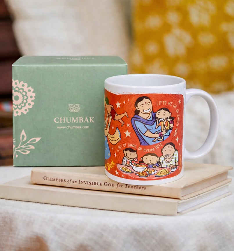 Chumbak Best Mom Mug (300 ml) - Perfect Mother's Day Gift with Gift Box