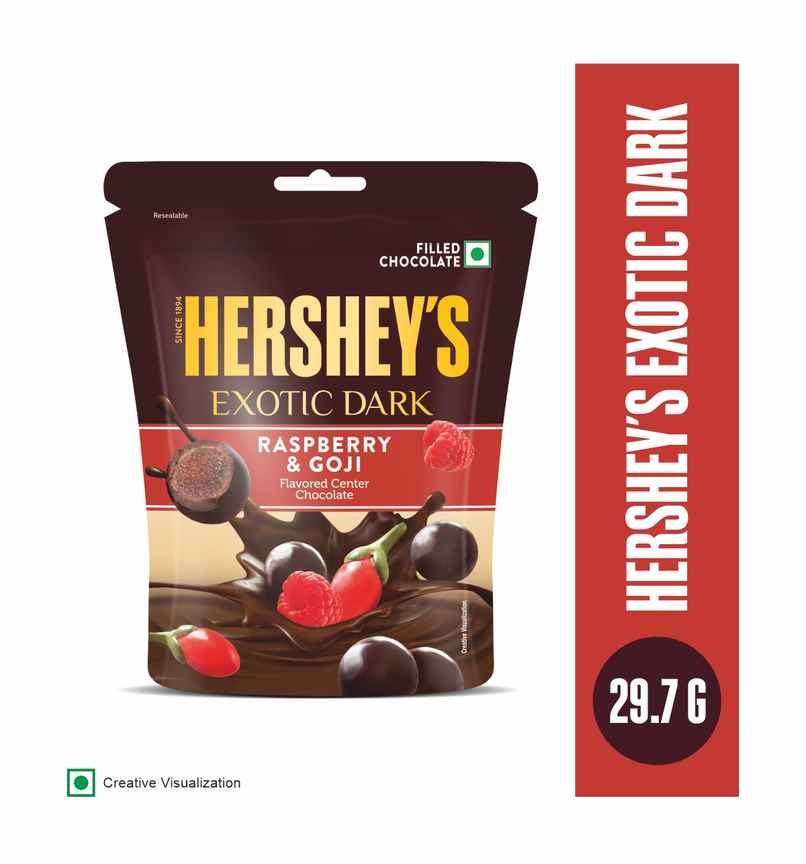 Hershey's Exotic Raspberry & Goji | Dark Chocolate Share Bag Hershey's Exotic Raspberry & Goji | Dark Chocolate Share Bag