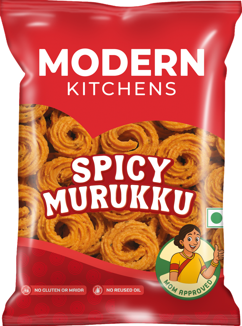 Modern Kitchen Spicy Murukku | Crunchy & Spicy
