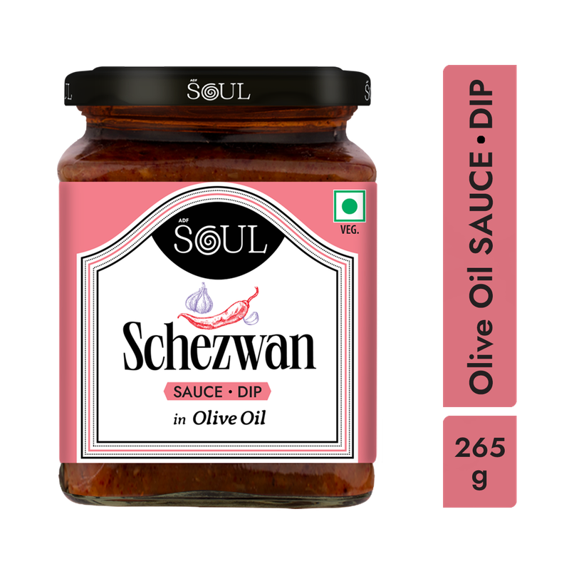 ADF Soul Schezwan Sauce, Dip In Olive Oil