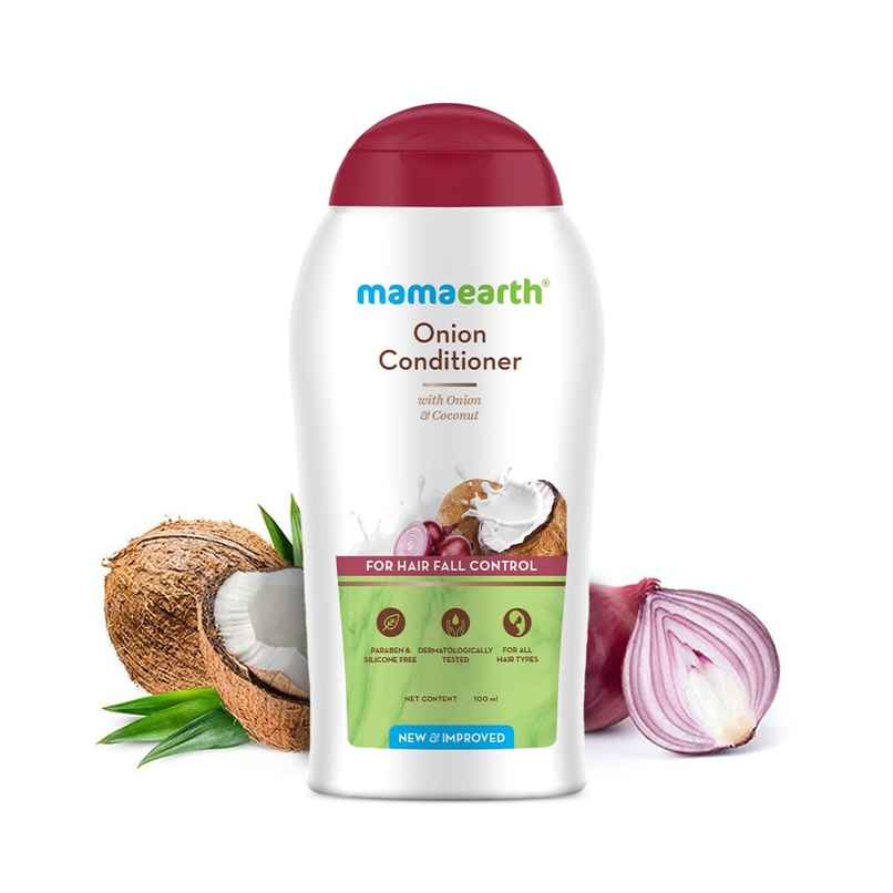 Mamaearth Onion Conditioner For Hair Growth & Hair Fall Control With Coconut Oil Mamaearth Onion Conditioner For Hair Growth & Hair Fall Control With Coconut Oil