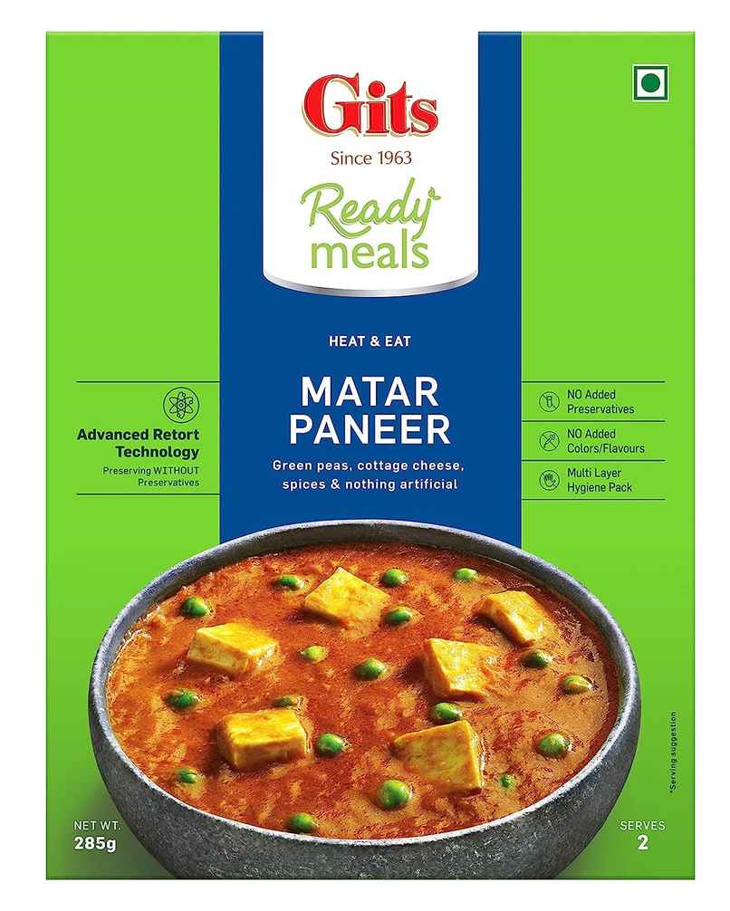 Gits Matar Paneer Ready to Eat