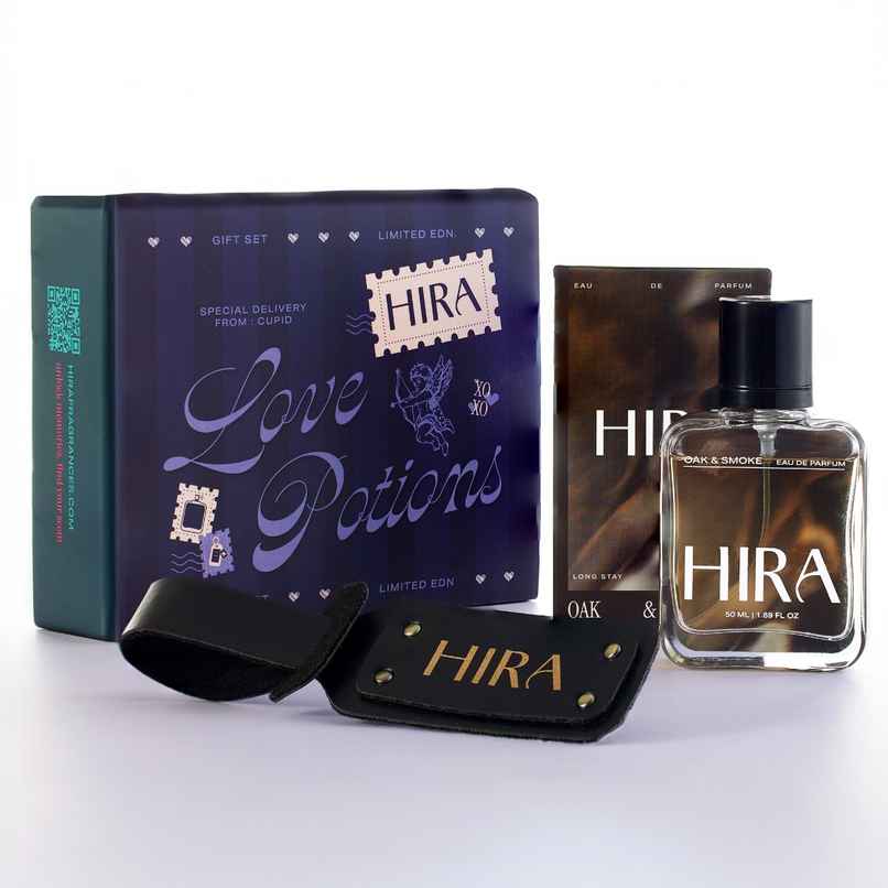 HIRA Luxury Men's Gift Set | Perfume and Travel Edition