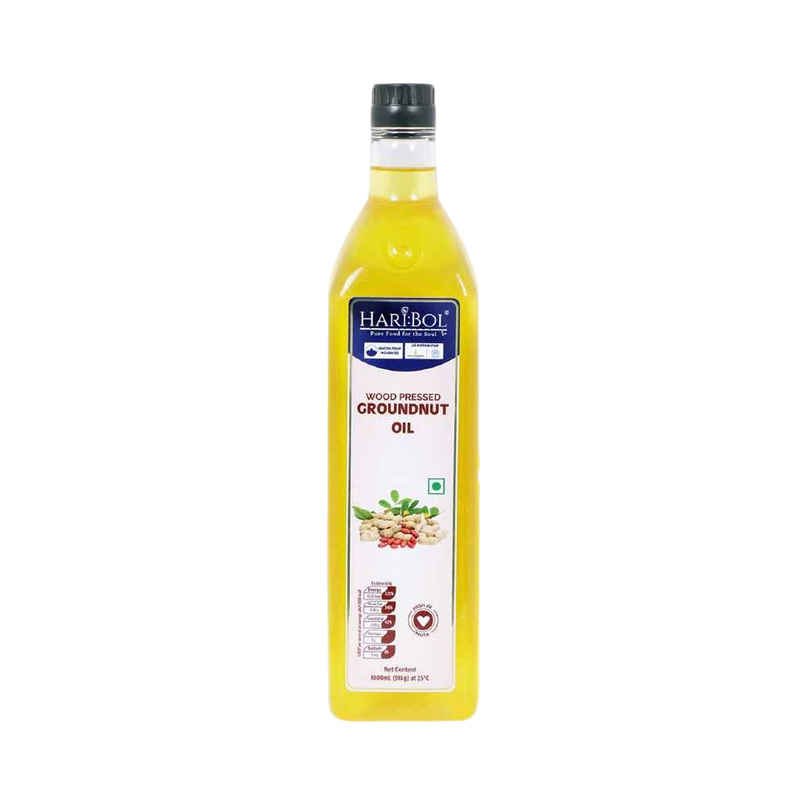 Haribol Groundnut (Peanut) Wood Pressed Oil | Healthy Cooking Oil