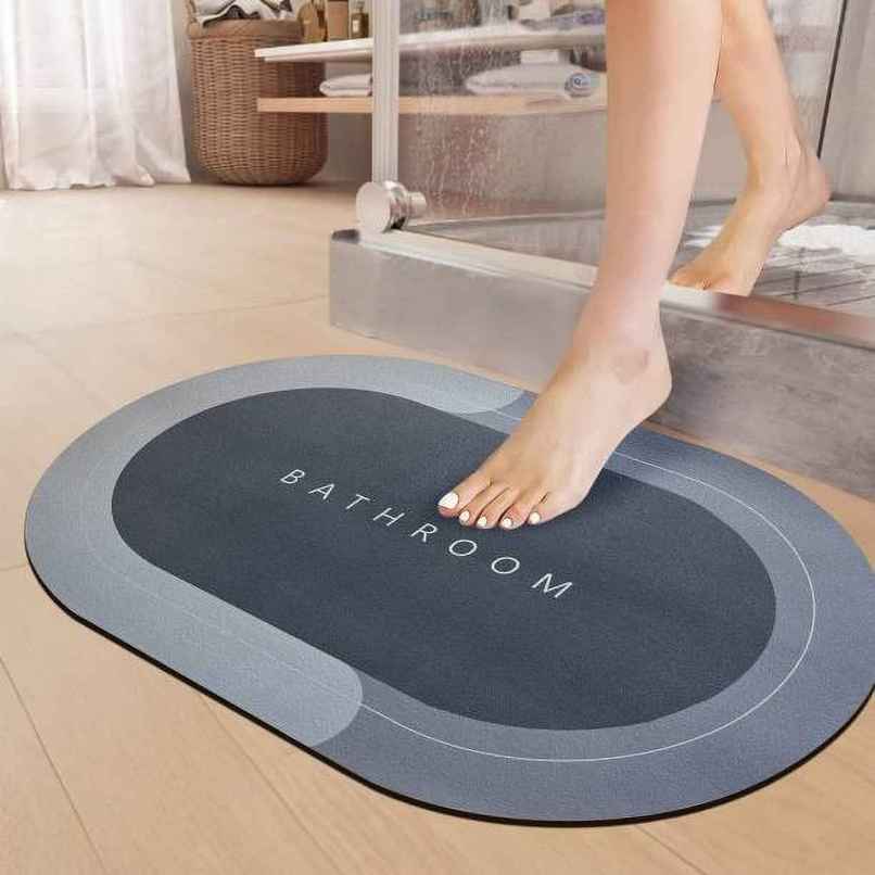 Daluci Rubber Bathroom Mat For Non-Slip Safety and Comfort|Multicolour