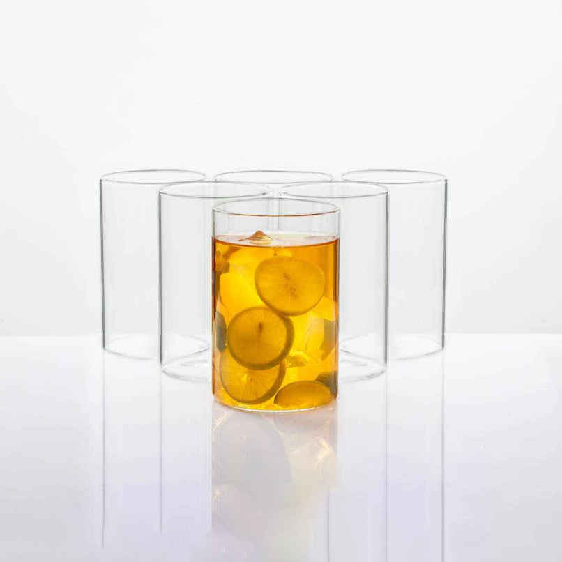 Signoraware Ilusion Glass Regular | Set of 6 | Transparent