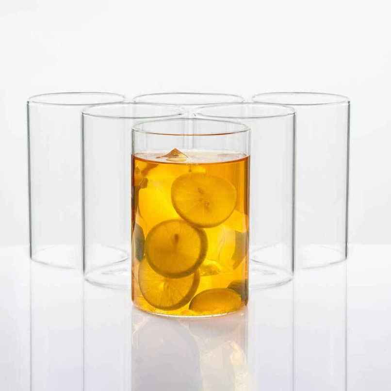 Signoraware Ilusion Glass Big | Set of 6 | Transparent Signoraware Ilusion Glass Big | Set of 6 | Transparent